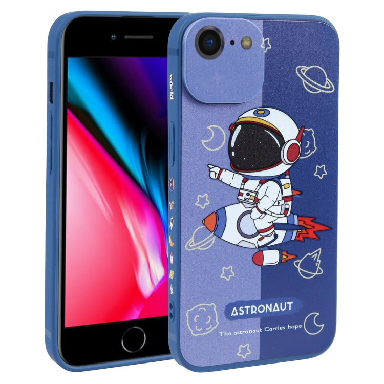 Color Contrast Astronaut Pattern TPU Phone Case, For iPhone 14 Plus, For iPhone 14, For iPhone 14 Pro, For iPhone 14 Pro Max, For iPhone SE 2022 / SE 2020 / 8 / 7, For iPhone 13 Pro Max, For iPhone 13 Pro, For iPhone 13, For iPhone 13 mini, For iPhone ...