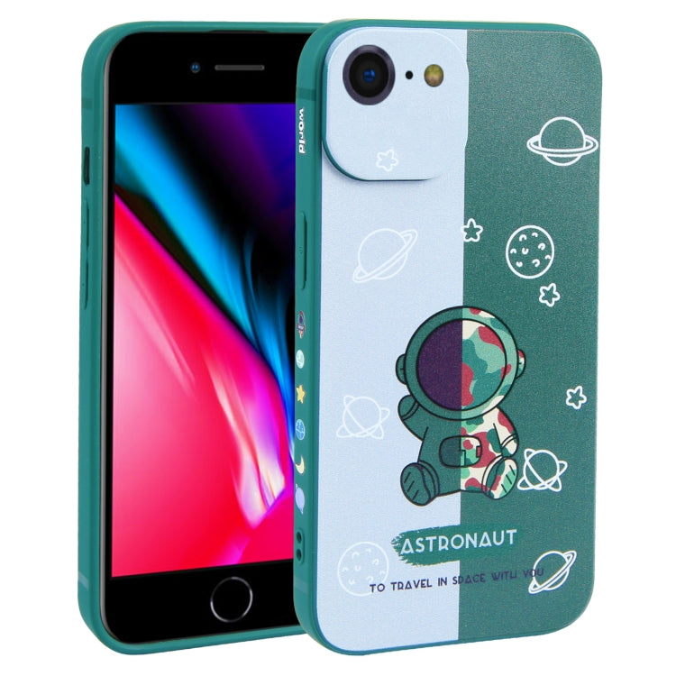Color Contrast Astronaut Pattern TPU Phone Case, For iPhone 14 Plus, For iPhone 14, For iPhone 14 Pro, For iPhone 14 Pro Max, For iPhone SE 2022 / SE 2020 / 8 / 7, For iPhone 13 Pro Max, For iPhone 13 Pro, For iPhone 13, For iPhone 13 mini, For iPhone ...