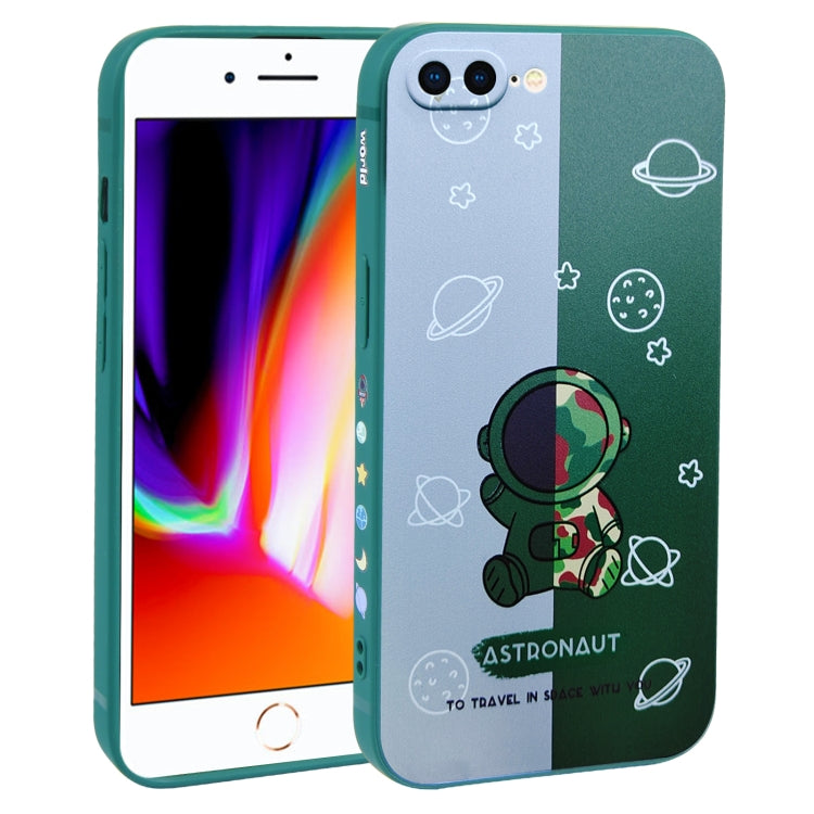 Color Contrast Astronaut Pattern TPU Phone Case, For iPhone 14 Plus, For iPhone 14, For iPhone 14 Pro, For iPhone 14 Pro Max, For iPhone SE 2022 / SE 2020 / 8 / 7, For iPhone 13 Pro Max, For iPhone 13 Pro, For iPhone 13, For iPhone 13 mini, For iPhone ...