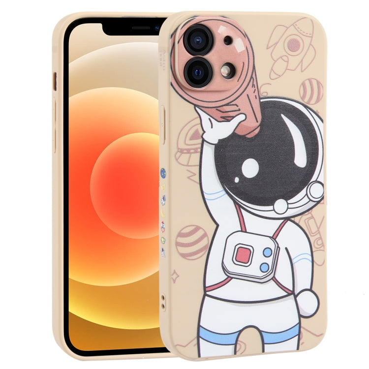 Spaceman Binoculars Phone Case, For iPhone SE 2022 / SE 2020 / 8 / 7, For iPhone 13 Pro Max, For iPhone 13 Pro, For iPhone 13, For iPhone 13 mini, For iPhone 12, For iPhone 12 Pro Max, For iPhone 12 Pro, For iPhone 12 mini, For iPhone 11 Pro Max�������...