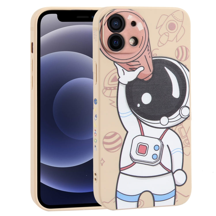 Spaceman Binoculars Phone Case, For iPhone SE 2022 / SE 2020 / 8 / 7, For iPhone 13 Pro Max, For iPhone 13 Pro, For iPhone 13, For iPhone 13 mini, For iPhone 12, For iPhone 12 Pro Max, For iPhone 12 Pro, For iPhone 12 mini, For iPhone 11 Pro Max�������...