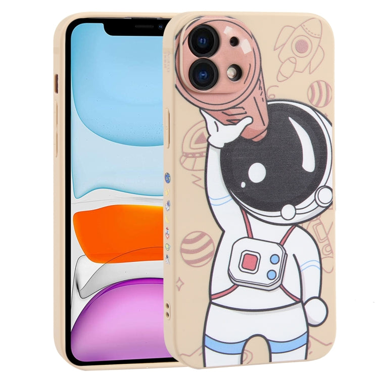 Spaceman Binoculars Phone Case, For iPhone SE 2022 / SE 2020 / 8 / 7, For iPhone 13 Pro Max, For iPhone 13 Pro, For iPhone 13, For iPhone 13 mini, For iPhone 12, For iPhone 12 Pro Max, For iPhone 12 Pro, For iPhone 12 mini, For iPhone 11 Pro Max�������...