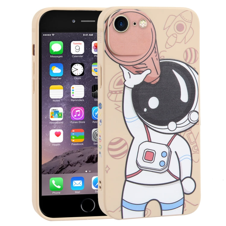 Spaceman Binoculars Phone Case, For iPhone SE 2022 / SE 2020 / 8 / 7, For iPhone 13 Pro Max, For iPhone 13 Pro, For iPhone 13, For iPhone 13 mini, For iPhone 12, For iPhone 12 Pro Max, For iPhone 12 Pro, For iPhone 12 mini, For iPhone 11 Pro Max�������...