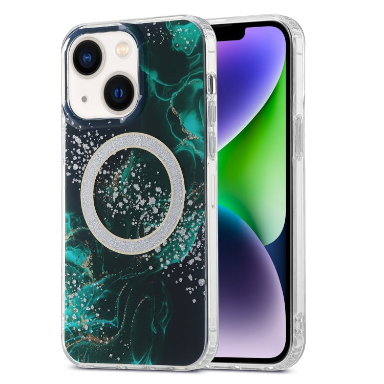 Dual-side IMD Marble Magsafe Phone Case, For iPhone 14, For iPhone 15 Pro Max, For iPhone 15 Pro, For iPhone 14 Pro, For iPhone 15 Plus, For iPhone 14 Pro Max, For iPhone 15, For iPhone 13 Pro Max, For iPhone 13 Pro, For iPhone 13, For iPhone 12�������...