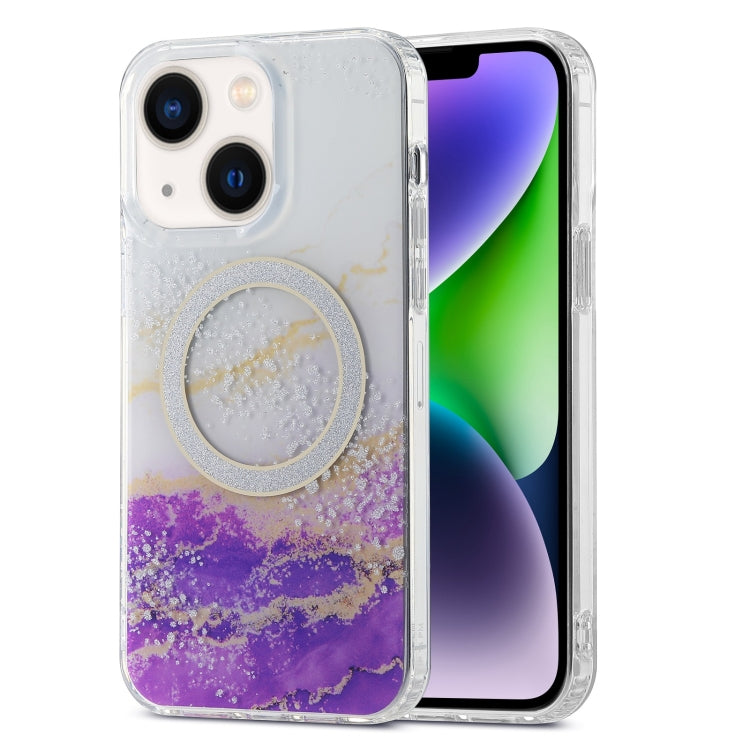 Dual-side IMD Marble Magsafe Phone Case, For iPhone 14, For iPhone 15 Pro Max, For iPhone 15 Pro, For iPhone 14 Pro, For iPhone 15 Plus, For iPhone 14 Pro Max, For iPhone 15, For iPhone 13 Pro Max, For iPhone 13 Pro, For iPhone 13, For iPhone 12�������...