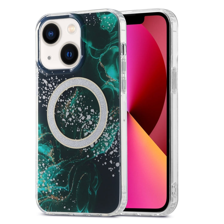 Dual-side IMD Marble Magsafe Phone Case, For iPhone 14, For iPhone 15 Pro Max, For iPhone 15 Pro, For iPhone 14 Pro, For iPhone 15 Plus, For iPhone 14 Pro Max, For iPhone 15, For iPhone 13 Pro Max, For iPhone 13 Pro, For iPhone 13, For iPhone 12�������...