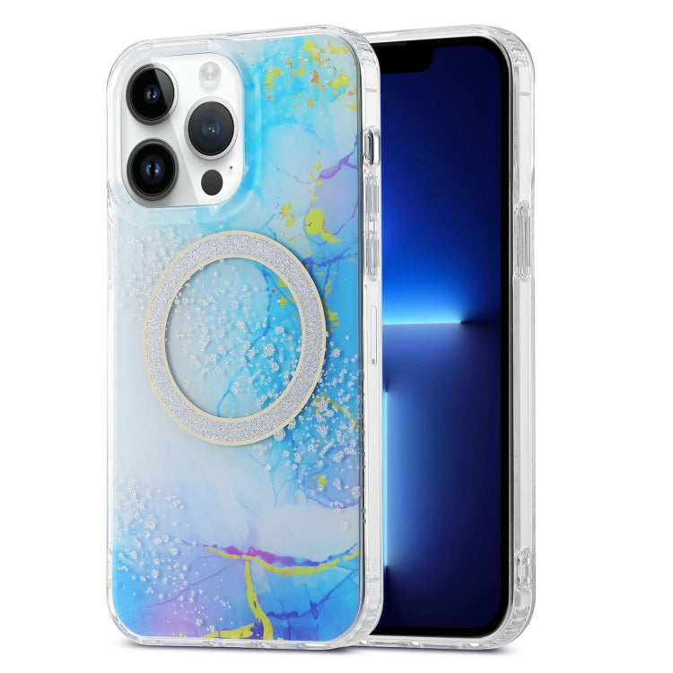 Dual-side IMD Marble Magsafe Phone Case, For iPhone 14, For iPhone 15 Pro Max, For iPhone 15 Pro, For iPhone 14 Pro, For iPhone 15 Plus, For iPhone 14 Pro Max, For iPhone 15, For iPhone 13 Pro Max, For iPhone 13 Pro, For iPhone 13, For iPhone 12�������...