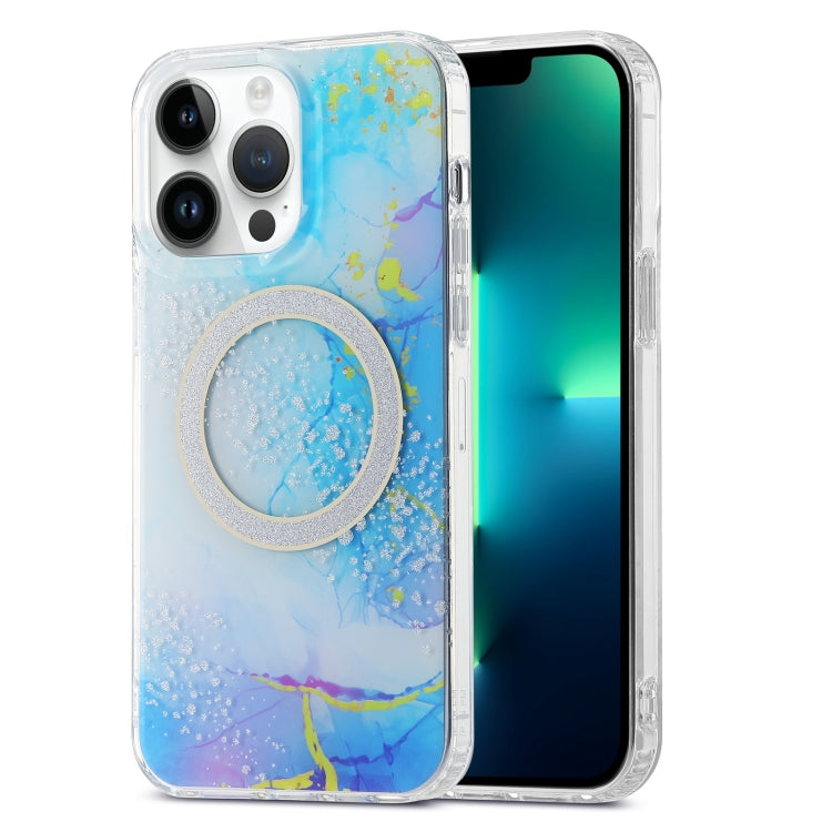 Dual-side IMD Marble Magsafe Phone Case, For iPhone 14, For iPhone 15 Pro Max, For iPhone 15 Pro, For iPhone 14 Pro, For iPhone 15 Plus, For iPhone 14 Pro Max, For iPhone 15, For iPhone 13 Pro Max, For iPhone 13 Pro, For iPhone 13, For iPhone 12�������...