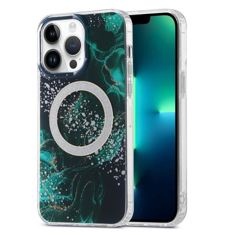 Dual-side IMD Marble Magsafe Phone Case, For iPhone 14, For iPhone 15 Pro Max, For iPhone 15 Pro, For iPhone 14 Pro, For iPhone 15 Plus, For iPhone 14 Pro Max, For iPhone 15, For iPhone 13 Pro Max, For iPhone 13 Pro, For iPhone 13, For iPhone 12�������...
