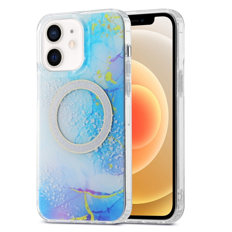 Dual-side IMD Marble Magsafe Phone Case, For iPhone 14, For iPhone 15 Pro Max, For iPhone 15 Pro, For iPhone 14 Pro, For iPhone 15 Plus, For iPhone 14 Pro Max, For iPhone 15, For iPhone 13 Pro Max, For iPhone 13 Pro, For iPhone 13, For iPhone 12�������...