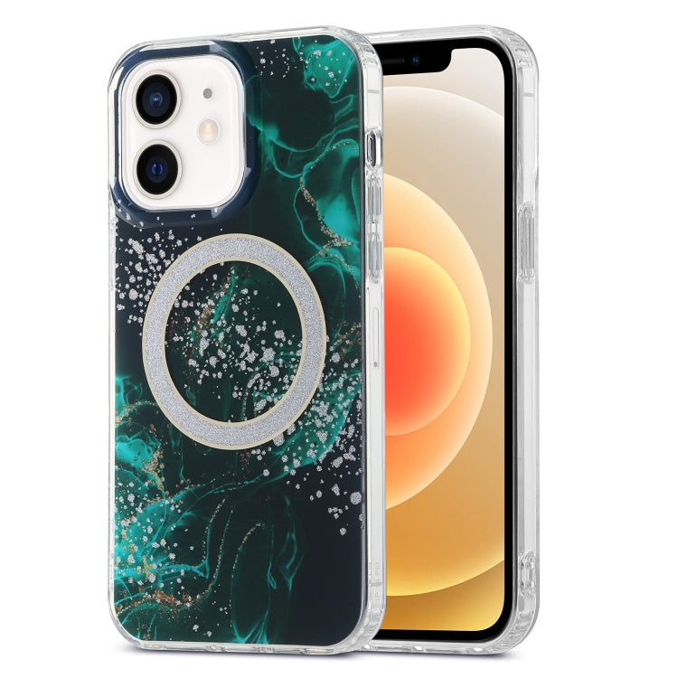 Dual-side IMD Marble Magsafe Phone Case, For iPhone 14, For iPhone 15 Pro Max, For iPhone 15 Pro, For iPhone 14 Pro, For iPhone 15 Plus, For iPhone 14 Pro Max, For iPhone 15, For iPhone 13 Pro Max, For iPhone 13 Pro, For iPhone 13, For iPhone 12�������...