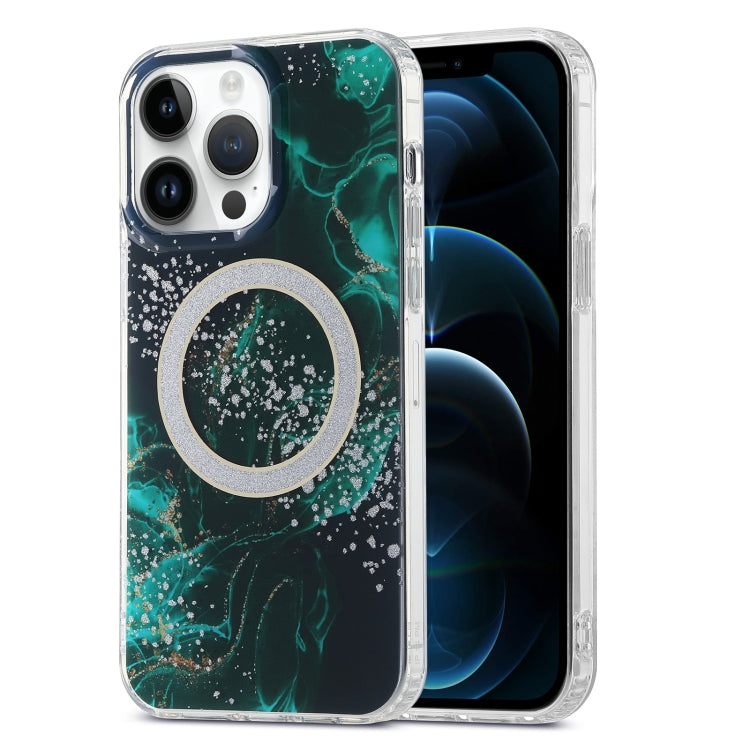 Dual-side IMD Marble Magsafe Phone Case, For iPhone 14, For iPhone 15 Pro Max, For iPhone 15 Pro, For iPhone 14 Pro, For iPhone 15 Plus, For iPhone 14 Pro Max, For iPhone 15, For iPhone 13 Pro Max, For iPhone 13 Pro, For iPhone 13, For iPhone 12�������...