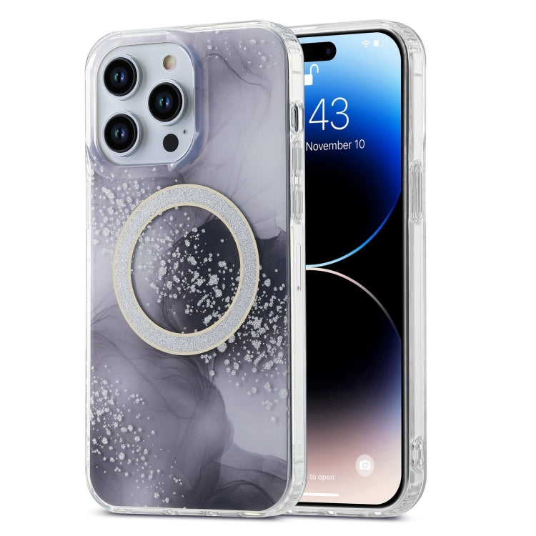Dual-side IMD Marble Magsafe Phone Case, For iPhone 14, For iPhone 15 Pro Max, For iPhone 15 Pro, For iPhone 14 Pro, For iPhone 15 Plus, For iPhone 14 Pro Max, For iPhone 15, For iPhone 13 Pro Max, For iPhone 13 Pro, For iPhone 13, For iPhone 12�������...