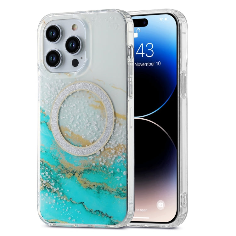 Dual-side IMD Marble Magsafe Phone Case, For iPhone 14, For iPhone 15 Pro Max, For iPhone 15 Pro, For iPhone 14 Pro, For iPhone 15 Plus, For iPhone 14 Pro Max, For iPhone 15, For iPhone 13 Pro Max, For iPhone 13 Pro, For iPhone 13, For iPhone 12�������...