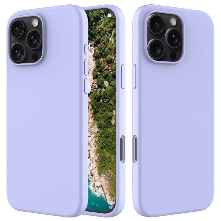 Solid Color Silicone Phone Case, For iPhone 16e, For iPhone 16 Pro Max, For iPhone 16 Pro, For iPhone 16 Plus, For iPhone 16, For iPhone 15 Pro Max, For iPhone 15 Pro, For iPhone 15 Plus