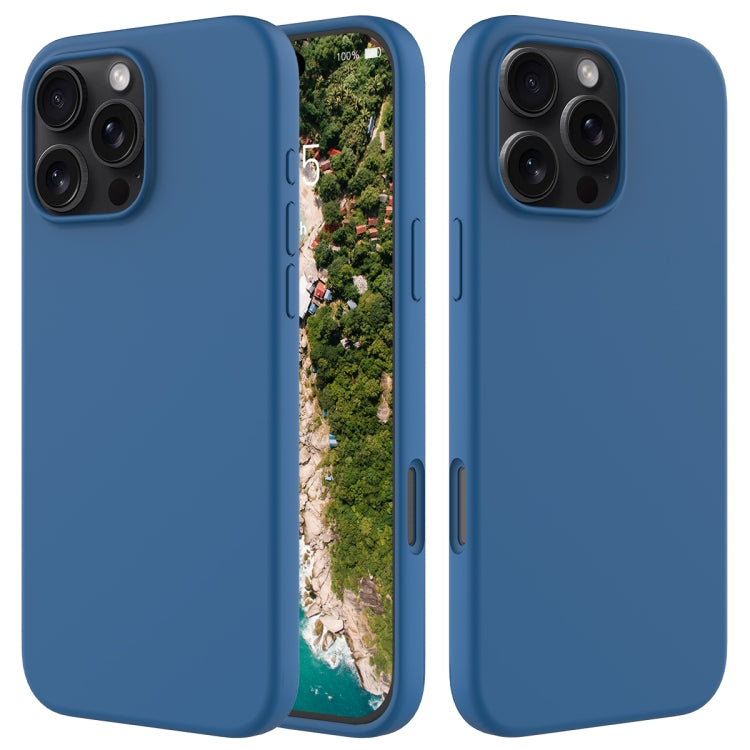 Solid Color Silicone Phone Case, For iPhone 16e, For iPhone 16 Pro Max, For iPhone 16 Pro, For iPhone 16 Plus, For iPhone 16, For iPhone 15 Pro Max, For iPhone 15 Pro, For iPhone 15 Plus