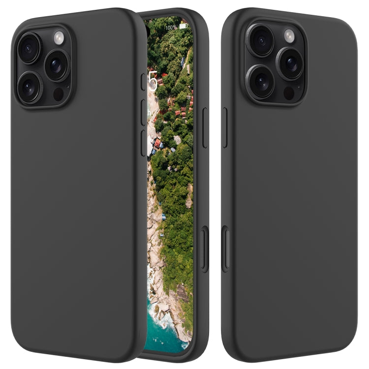 Solid Color Silicone Phone Case, For iPhone 16e, For iPhone 16 Pro Max, For iPhone 16 Pro, For iPhone 16 Plus, For iPhone 16, For iPhone 15 Pro Max, For iPhone 15 Pro, For iPhone 15 Plus
