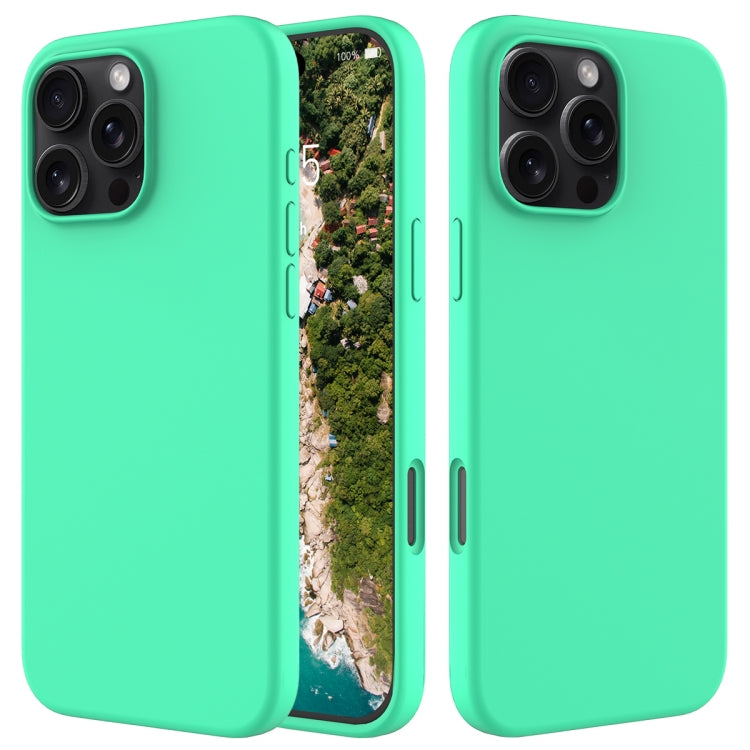 Solid Color Silicone Phone Case, For iPhone 16e, For iPhone 16 Pro Max, For iPhone 16 Pro, For iPhone 16 Plus, For iPhone 16, For iPhone 15 Pro Max, For iPhone 15 Pro, For iPhone 15 Plus