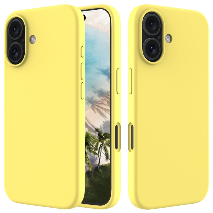 Solid Color Silicone Phone Case, For iPhone 16e, For iPhone 16 Pro Max, For iPhone 16 Pro, For iPhone 16 Plus, For iPhone 16, For iPhone 15 Pro Max, For iPhone 15 Pro, For iPhone 15 Plus