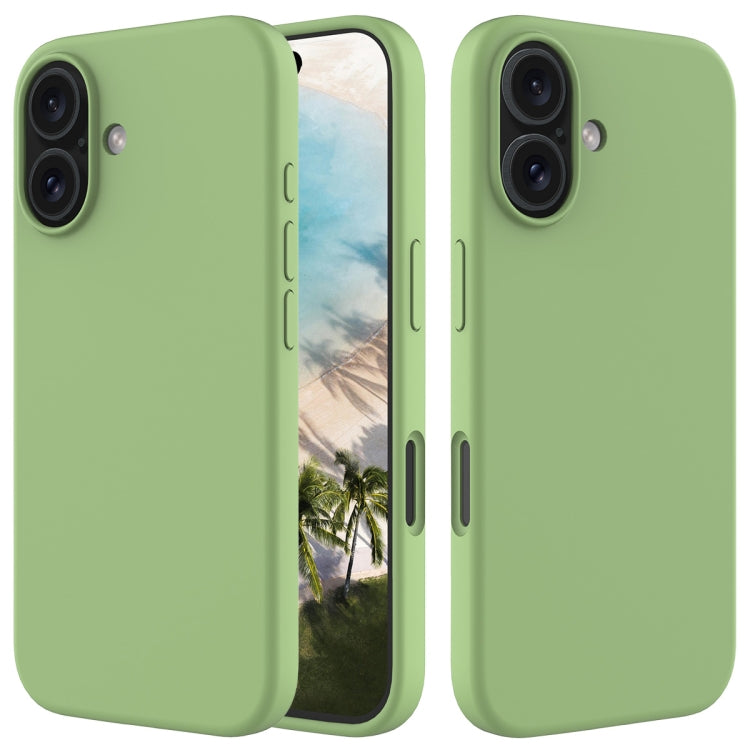 Solid Color Silicone Phone Case, For iPhone 16e, For iPhone 16 Pro Max, For iPhone 16 Pro, For iPhone 16 Plus, For iPhone 16, For iPhone 15 Pro Max, For iPhone 15 Pro, For iPhone 15 Plus