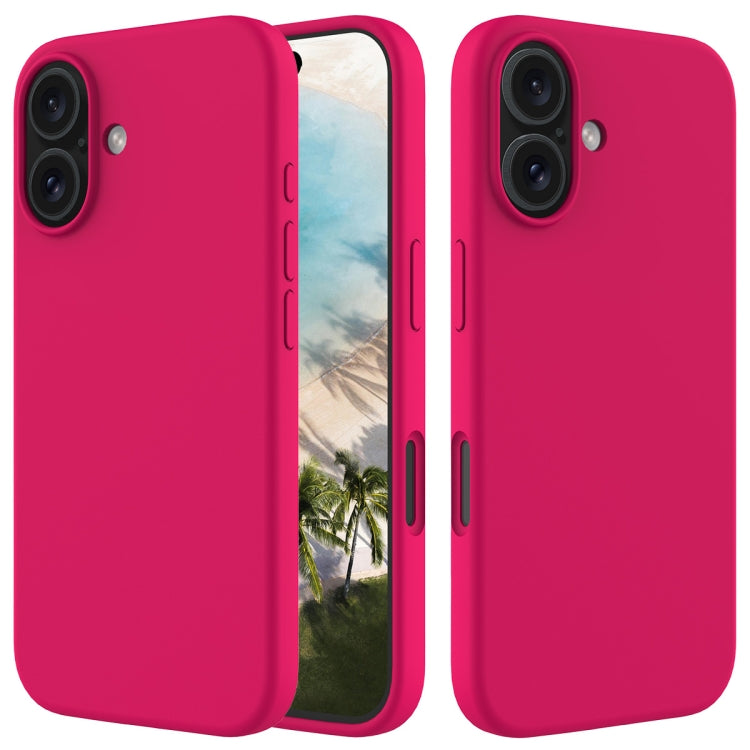 Solid Color Silicone Phone Case, For iPhone 16e, For iPhone 16 Pro Max, For iPhone 16 Pro, For iPhone 16 Plus, For iPhone 16, For iPhone 15 Pro Max, For iPhone 15 Pro, For iPhone 15 Plus