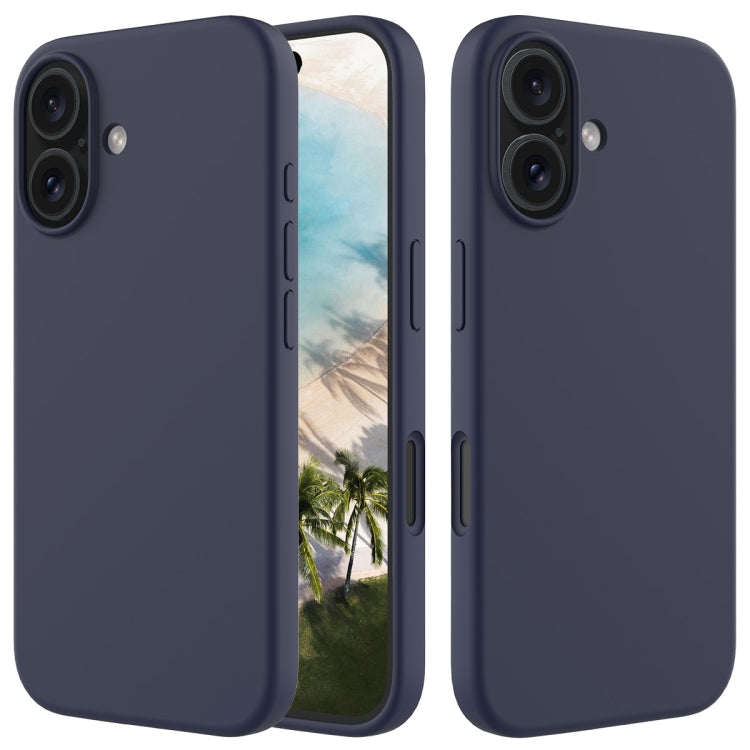 Solid Color Silicone Phone Case, For iPhone 16e, For iPhone 16 Pro Max, For iPhone 16 Pro, For iPhone 16 Plus, For iPhone 16, For iPhone 15 Pro Max, For iPhone 15 Pro, For iPhone 15 Plus
