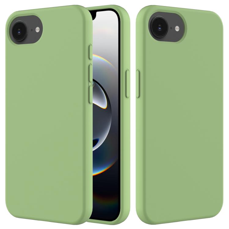 Solid Color Silicone Phone Case, For iPhone 16e, For iPhone 16 Pro Max, For iPhone 16 Pro, For iPhone 16 Plus, For iPhone 16, For iPhone 15 Pro Max, For iPhone 15 Pro, For iPhone 15 Plus