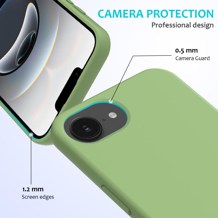 Solid Color Silicone Phone Case, For iPhone 16e, For iPhone 16 Pro Max, For iPhone 16 Pro, For iPhone 16 Plus, For iPhone 16, For iPhone 15 Pro Max, For iPhone 15 Pro, For iPhone 15 Plus