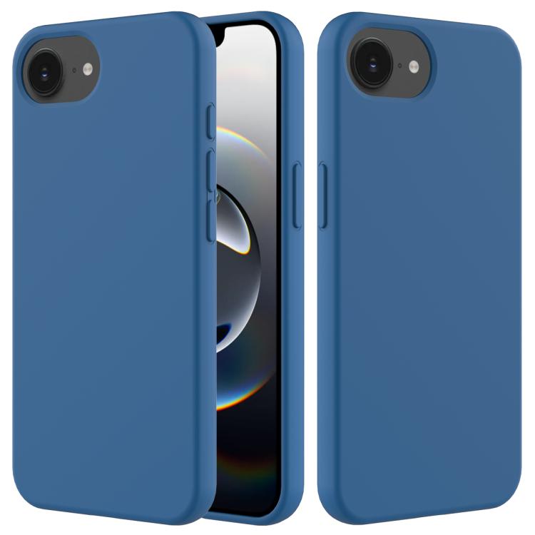 Solid Color Silicone Phone Case, For iPhone 16e, For iPhone 16 Pro Max, For iPhone 16 Pro, For iPhone 16 Plus, For iPhone 16, For iPhone 15 Pro Max, For iPhone 15 Pro, For iPhone 15 Plus