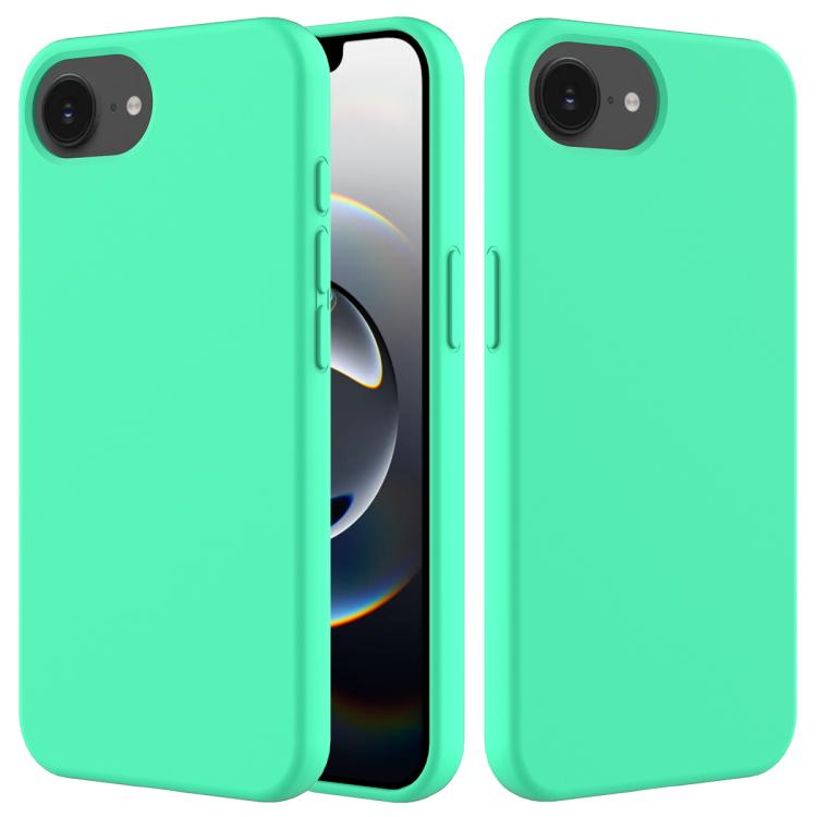 Solid Color Silicone Phone Case, For iPhone 16e, For iPhone 16 Pro Max, For iPhone 16 Pro, For iPhone 16 Plus, For iPhone 16, For iPhone 15 Pro Max, For iPhone 15 Pro, For iPhone 15 Plus