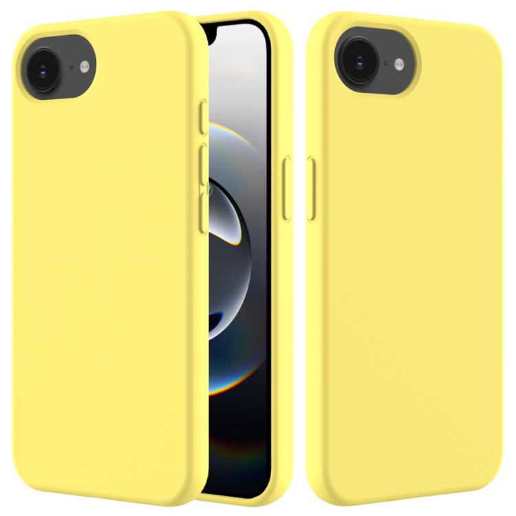 Solid Color Silicone Phone Case, For iPhone 16e, For iPhone 16 Pro Max, For iPhone 16 Pro, For iPhone 16 Plus, For iPhone 16, For iPhone 15 Pro Max, For iPhone 15 Pro, For iPhone 15 Plus