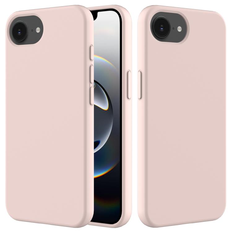 Solid Color Silicone Phone Case, For iPhone 16e, For iPhone 16 Pro Max, For iPhone 16 Pro, For iPhone 16 Plus, For iPhone 16, For iPhone 15 Pro Max, For iPhone 15 Pro, For iPhone 15 Plus
