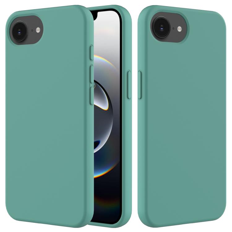 Solid Color Silicone Phone Case, For iPhone 16e, For iPhone 16 Pro Max, For iPhone 16 Pro, For iPhone 16 Plus, For iPhone 16, For iPhone 15 Pro Max, For iPhone 15 Pro, For iPhone 15 Plus