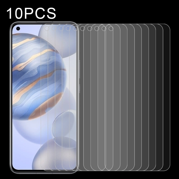 10 PCS Half-screen Transparent Tempered Glass Film, For Samsung Galaxy A40s, For Samsung Galaxy J7 Core, For Huawei nova 5z (10 PCS), For Huawei nova 6 (10 PCS), For Vivo S1 (10 PCS), For Vivo S1 Pro (10 PCS), For Vivo X27 (10 PCS)���������������������...
