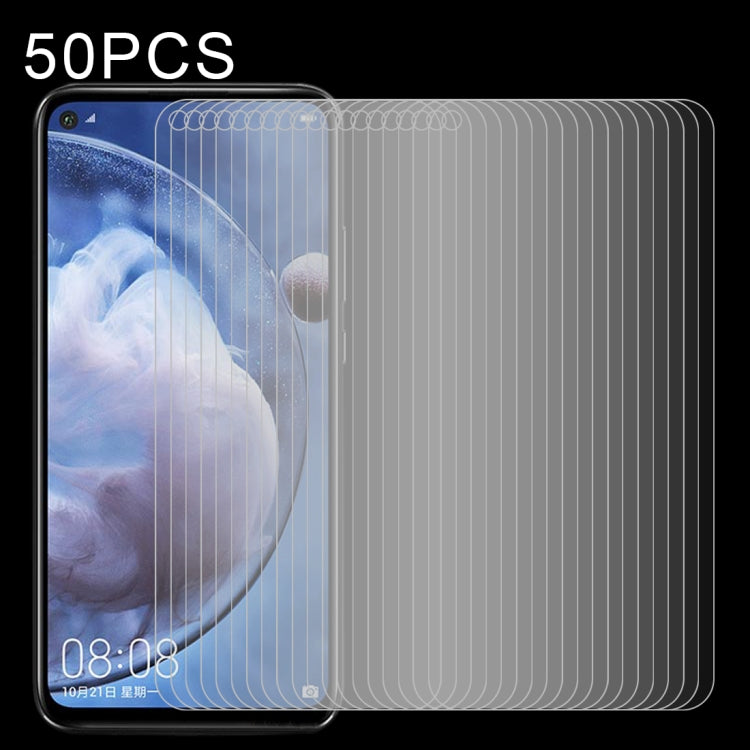50 PCS Half-screen Transparent Tempered Glass Film, For Samsung Galaxy A40s, For Samsung Galaxy J7 Core, For Huawei nova 5z (50 PCS), For Vivo S1 (50 PCS), For Huawei nova 6 (50 PCS), For Vivo S1 Pro (50 PCS), For Vivo X27 (50 PCS)���������������������...