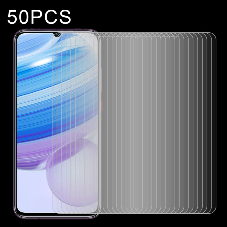 50 PCS Half-screen Transparent Tempered Glass Film, For Samsung Galaxy A40s, For Samsung Galaxy J7 Core, For Huawei nova 5z (50 PCS), For Vivo S1 (50 PCS), For Huawei nova 6 (50 PCS), For Vivo S1 Pro (50 PCS), For Vivo X27 (50 PCS)���������������������...