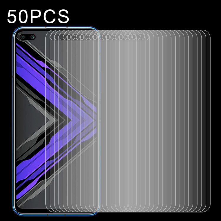 50 PCS Half-screen Transparent Tempered Glass Film, For Samsung Galaxy A40s, For Samsung Galaxy J7 Core, For Huawei nova 5z (50 PCS), For Vivo S1 (50 PCS), For Huawei nova 6 (50 PCS), For Vivo S1 Pro (50 PCS), For Vivo X27 (50 PCS)���������������������...