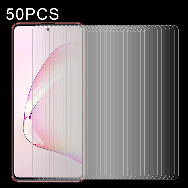 50 PCS Half-screen Transparent Tempered Glass Film, For Samsung Galaxy A40s, For Samsung Galaxy J7 Core, For Huawei nova 5z (50 PCS), For Vivo S1 (50 PCS), For Huawei nova 6 (50 PCS), For Vivo S1 Pro (50 PCS), For Vivo X27 (50 PCS)���������������������...