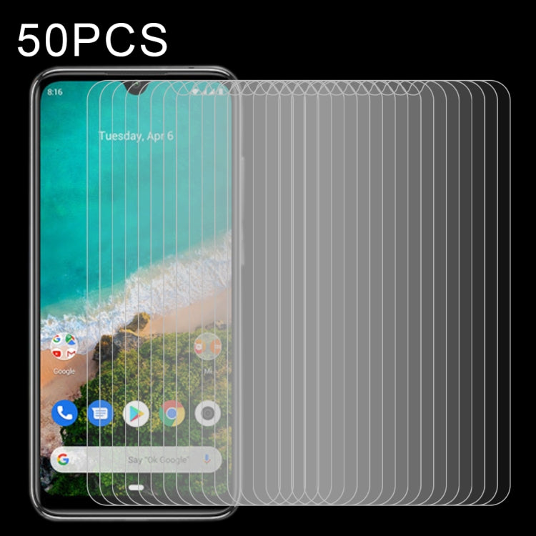 50 PCS Half-screen Transparent Tempered Glass Film, For Samsung Galaxy A40s, For Samsung Galaxy J7 Core, For Huawei nova 5z (50 PCS), For Vivo S1 (50 PCS), For Huawei nova 6 (50 PCS), For Vivo S1 Pro (50 PCS), For Vivo X27 (50 PCS)���������������������...