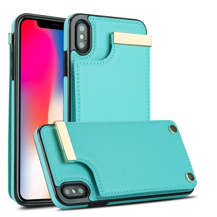 Metal Buckle Card Slots Phone Case, For iPhone 14 Pro, For iPhone 14 Pro Max, For iPhone SE 2022 / 2020 / 8 / 7, For iPhone 13 Pro Max, For iPhone 13 Pro, For iPhone 12 / 12 Pro, For iPhone 12 Pro Max, For iPhone 11 Pro Max, For iPhone 11��������������...