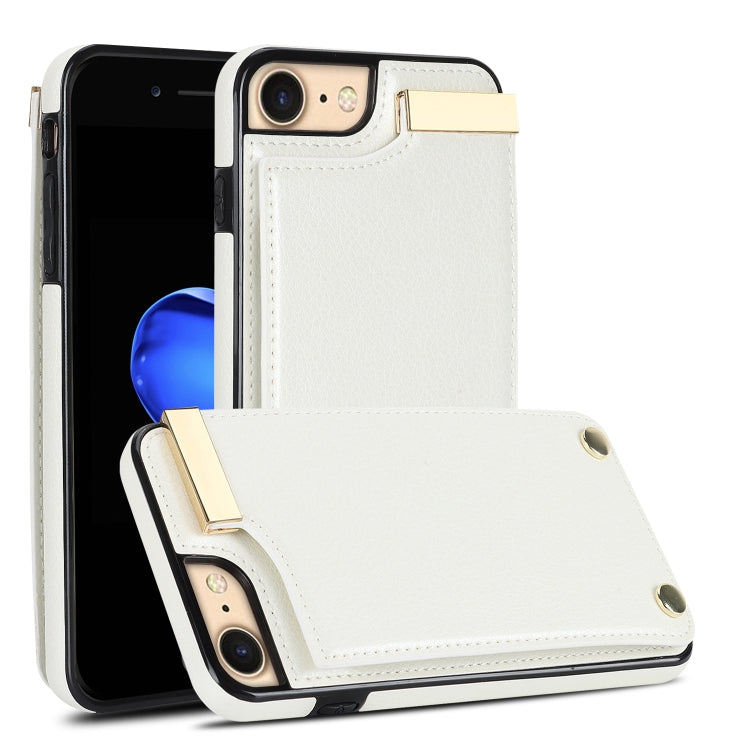 Metal Buckle Card Slots Phone Case, For iPhone 14 Pro, For iPhone 14 Pro Max, For iPhone SE 2022 / 2020 / 8 / 7, For iPhone 13 Pro Max, For iPhone 13 Pro, For iPhone 12 / 12 Pro, For iPhone 12 Pro Max, For iPhone 11 Pro Max, For iPhone 11��������������...
