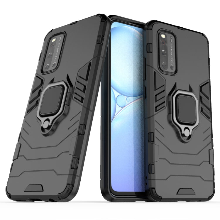 PC + TPU Anti-fall Protective Case with Ring Holder, For Vivo V19 (India)