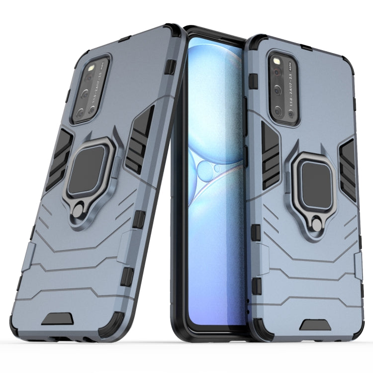 PC + TPU Anti-fall Protective Case with Ring Holder, For Vivo V19 (India)