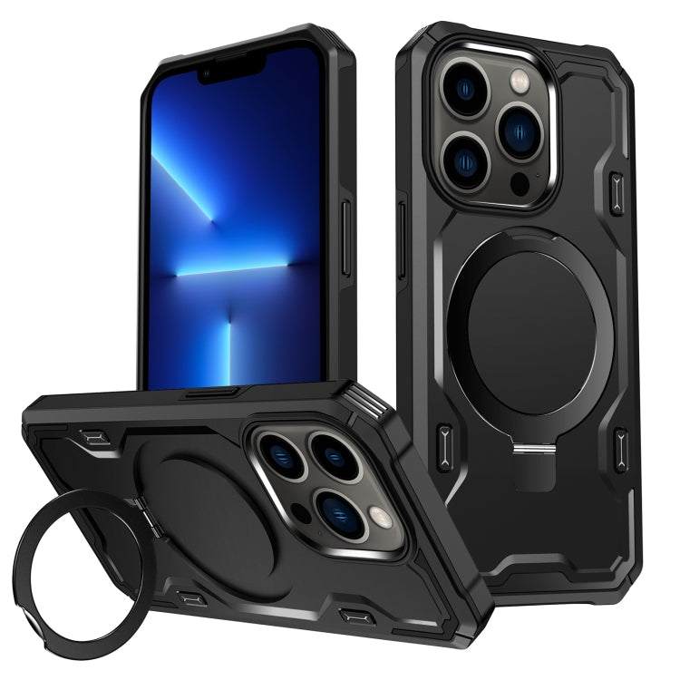 Patronus MagSafe Magnetic Holder Phone Case, For iPhone 14 Plus, For iPhone 14 / 13, For iPhone 14 Pro, For iPhone 14 Pro Max, For iPhone 13 Pro Max, For iPhone 13 Pro, For iPhone 12 / 12 Pro, For iPhone 12 Pro Max, For iPhone 11 Pro Max, For iPhone 11