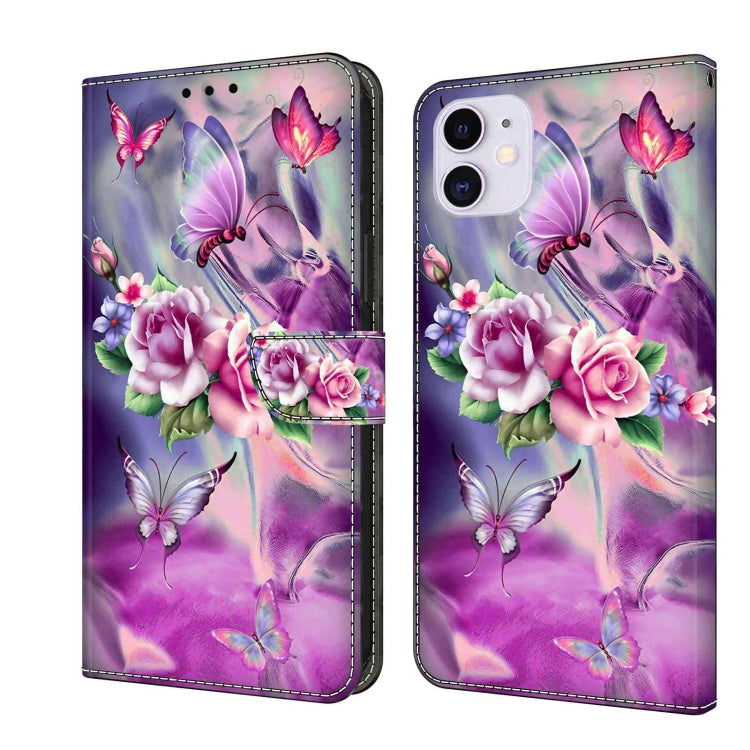 Crystal 3D Shockproof Protective Leather Phone Case, For iPhone 12 mini / 13 mini, For iPhone 12 / 12 Pro, For iPhone 11 Pro Max, For iPhone 11, For iPhone 11 Pro