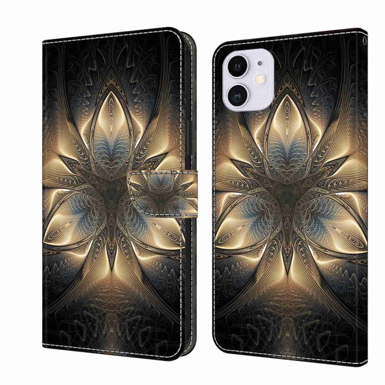 Crystal 3D Shockproof Protective Leather Phone Case, For iPhone 12 mini / 13 mini, For iPhone 12 / 12 Pro, For iPhone 11 Pro Max, For iPhone 11, For iPhone 11 Pro