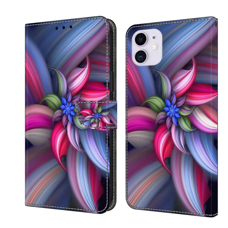 Crystal 3D Shockproof Protective Leather Phone Case, For iPhone 12 mini / 13 mini, For iPhone 12 / 12 Pro, For iPhone 11 Pro Max, For iPhone 11, For iPhone 11 Pro