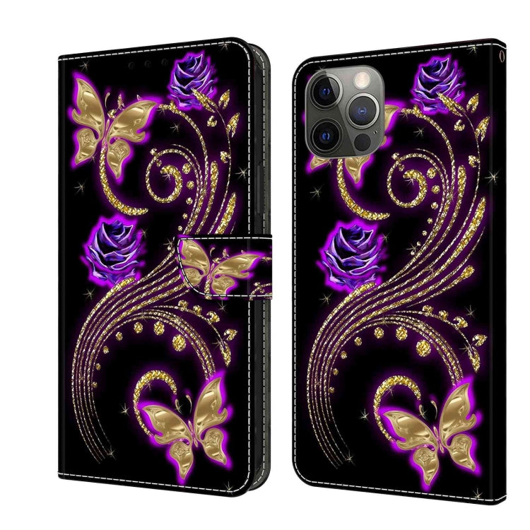 Crystal 3D Shockproof Protective Leather Phone Case, For iPhone 12 mini / 13 mini, For iPhone 12 / 12 Pro, For iPhone 11 Pro Max, For iPhone 11, For iPhone 11 Pro