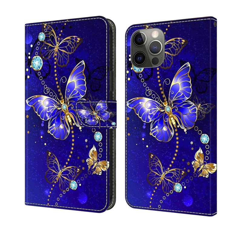 Crystal 3D Shockproof Protective Leather Phone Case, For iPhone 12 mini / 13 mini, For iPhone 12 / 12 Pro, For iPhone 11 Pro Max, For iPhone 11, For iPhone 11 Pro
