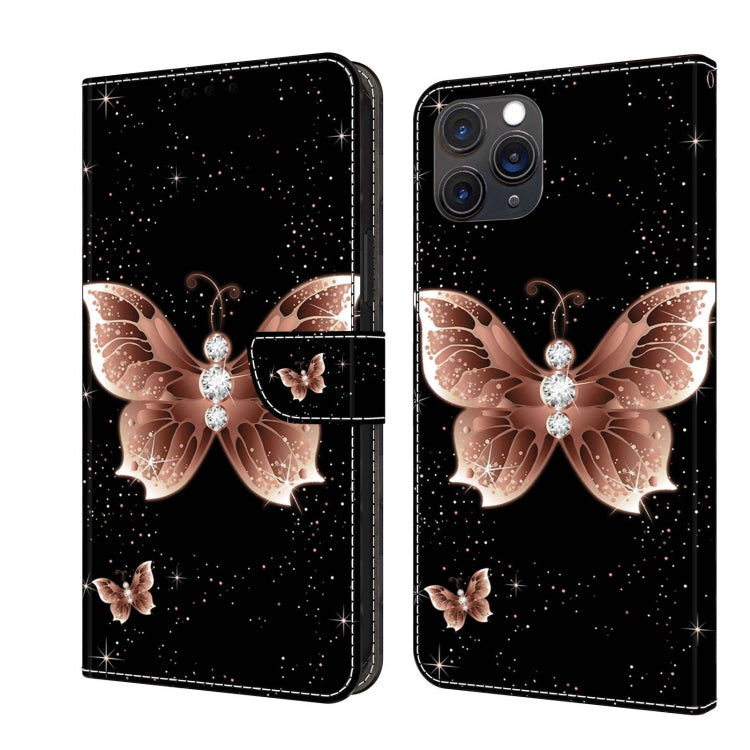 Crystal 3D Shockproof Protective Leather Phone Case, For iPhone 12 mini / 13 mini, For iPhone 12 / 12 Pro, For iPhone 11 Pro Max, For iPhone 11, For iPhone 11 Pro